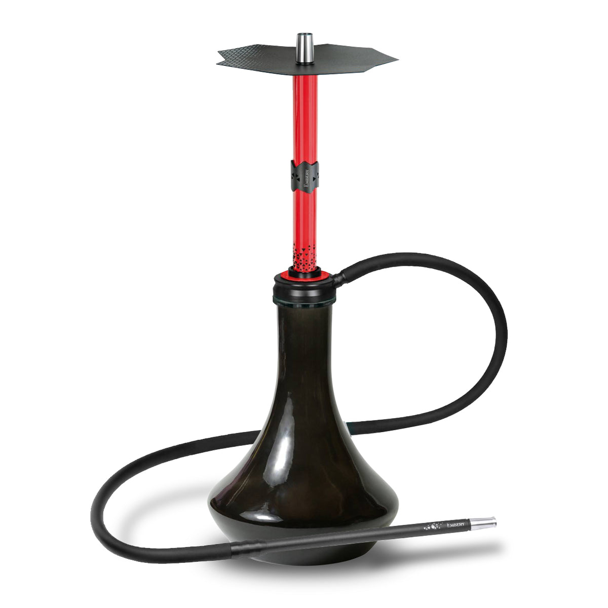 Embery Equal Hookah - Red Black