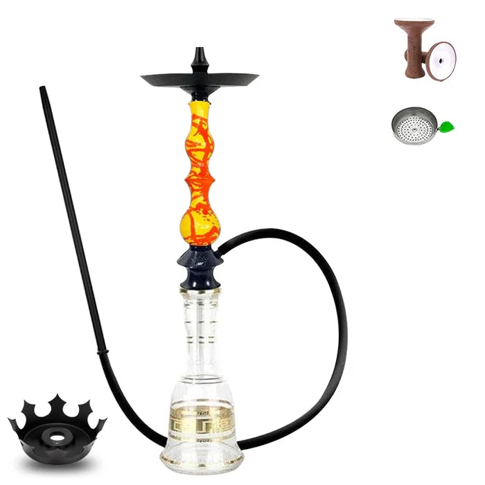 Königliche Shisha-Königin mit Boho-Basis