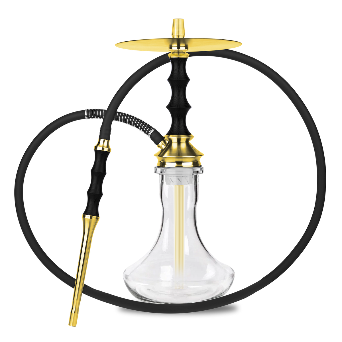 Japona Satoshi Black Hookah - Gold Edition