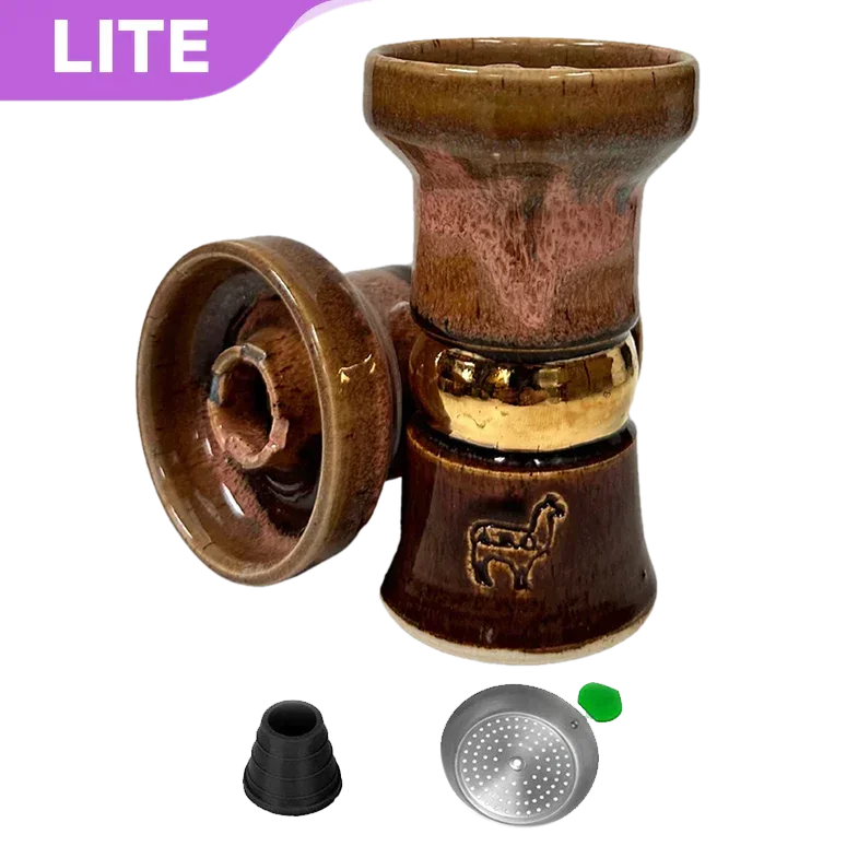 Alpaca Special Edition Mini Rook 18k Gold Bowl - Scortched