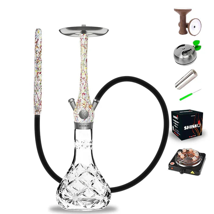 Wookah Abstract Mastercut Bloom Hookah