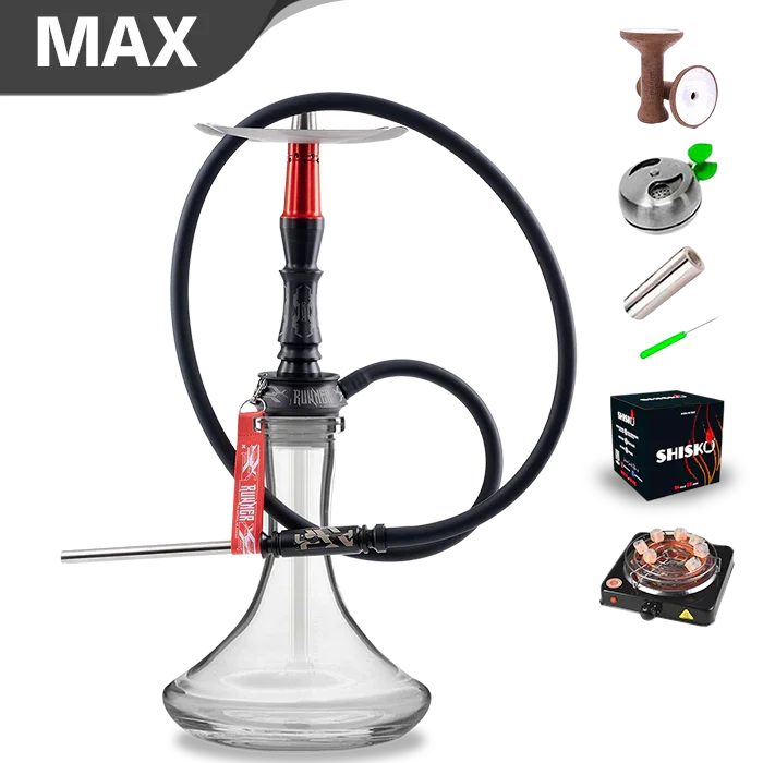 Runner Hookah - D-Dao - Rot