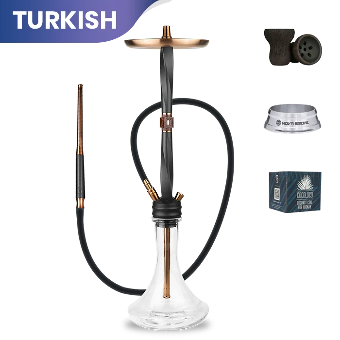 Hoob Apex Hookah - Schwarz Bronze