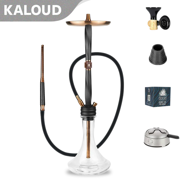 Hoob Apex Hookah - Schwarz Bronze