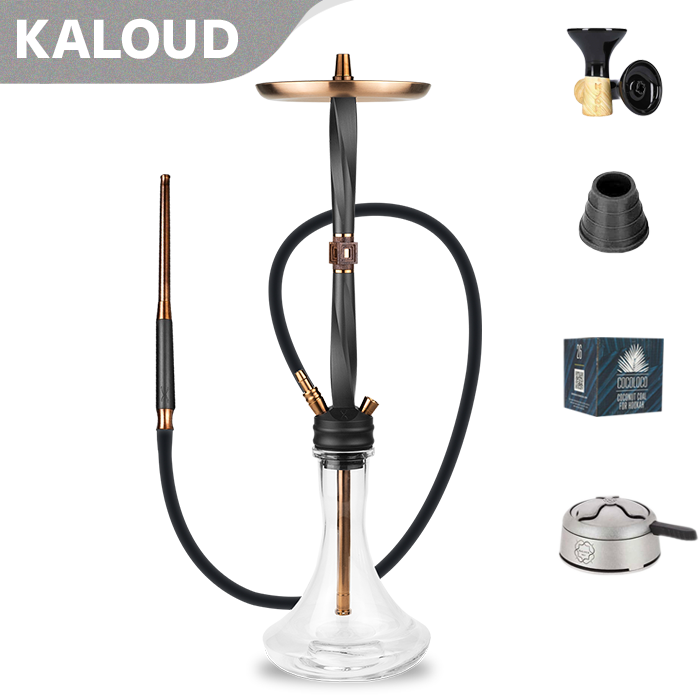 Hoob Apex Hookah - Black Bronze