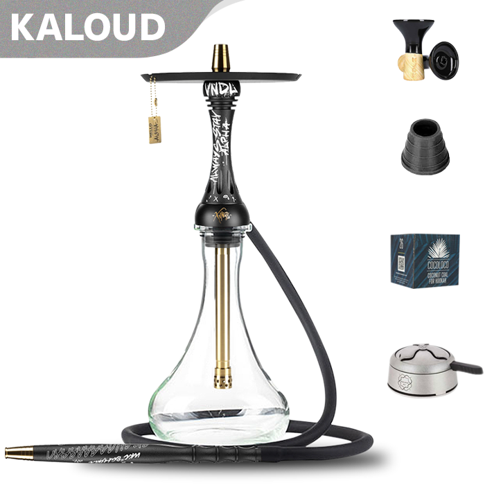 Alpha Hookah X VNDL Set - Jet Black