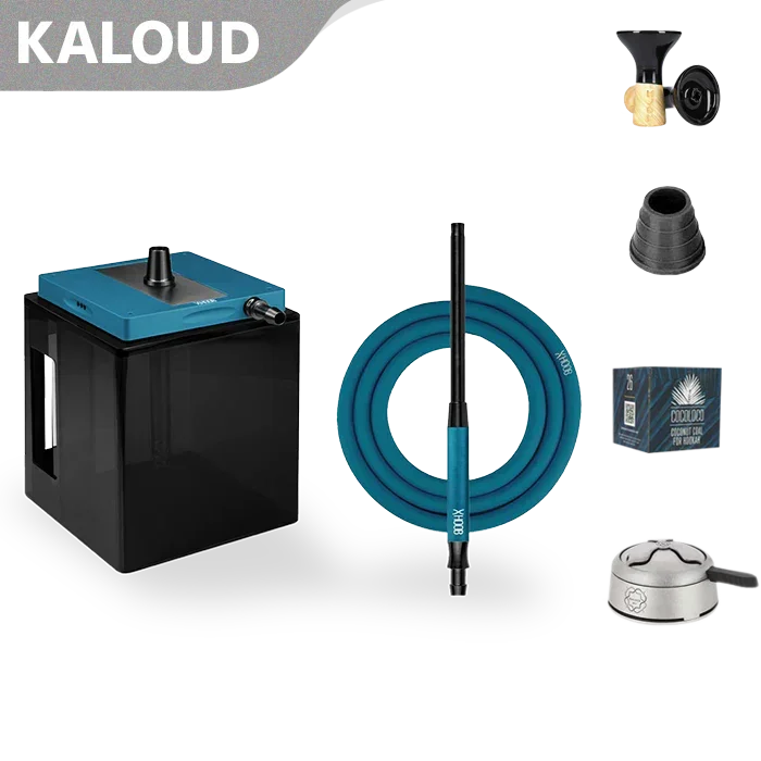 Hoob Atom Hookah - Marineblau Schwarz