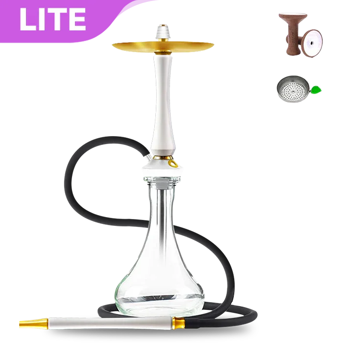 Union Hookah Sleek V2 - PVD Weiß