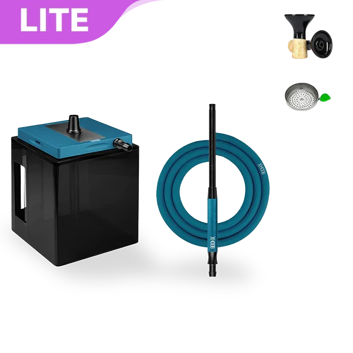 Hoob Atom Hookah - Marineblau Schwarz