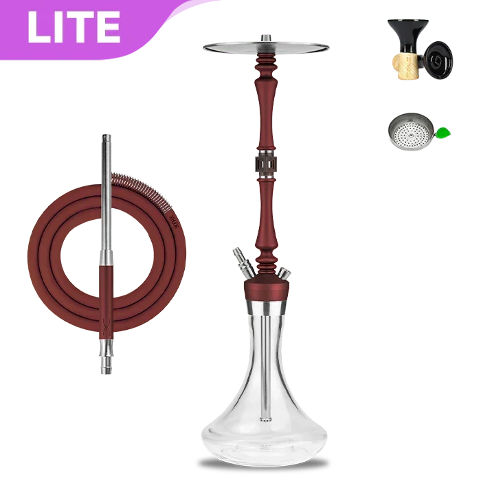 Hoob Mars Pro Hookah - Wine Red