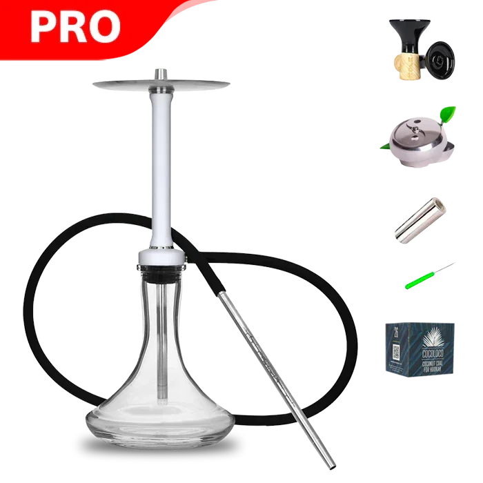 First Hookah Core Light Hookah Set - White