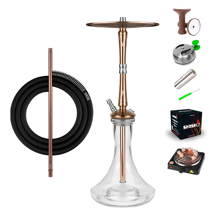 Hoob geht auf eine Wasserpfeife - Bronze