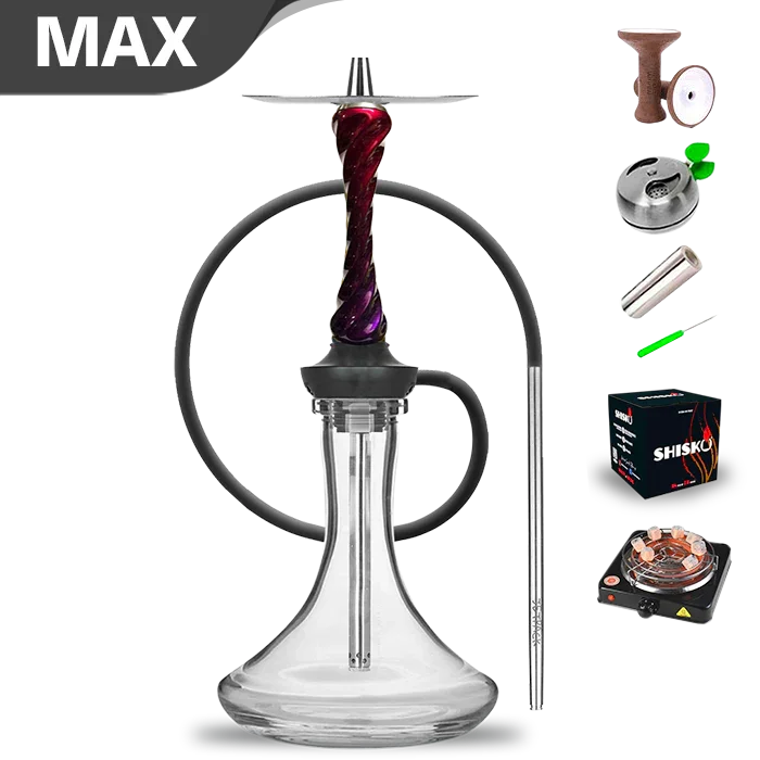 Jetpack Hookah - Bonbonrot Lila