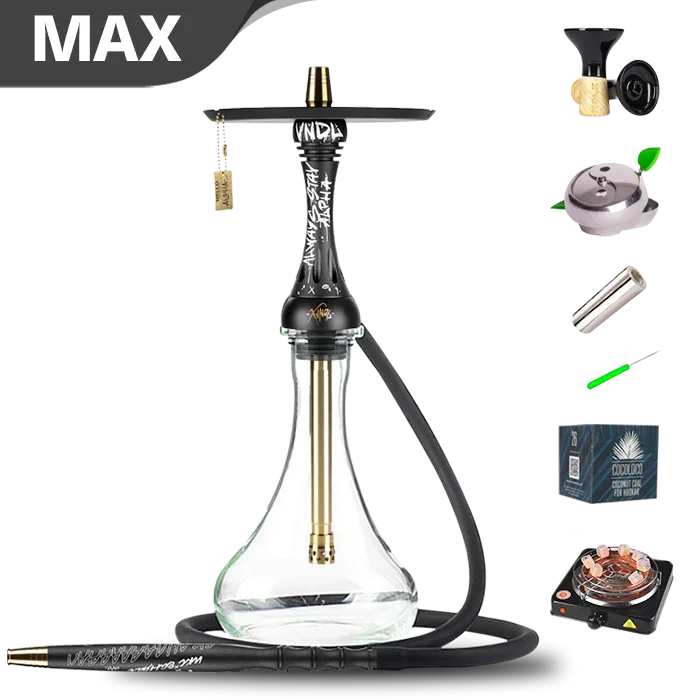 Alpha Hookah X VNDL Set - Jet Black
