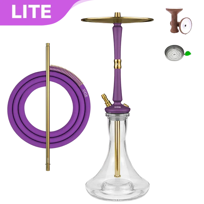 Hoob Go On A Hookah - Purple x Gold