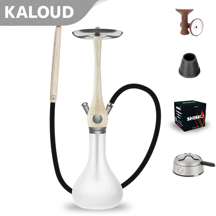 Wookah Alabaster Misty Smooth Hookah