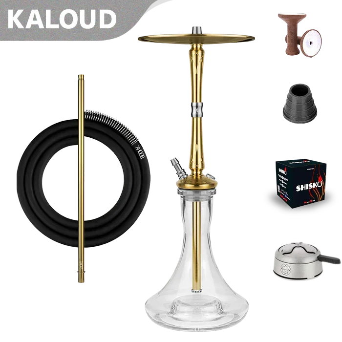 Hoob gehen auf eine Wasserpfeife - Gold