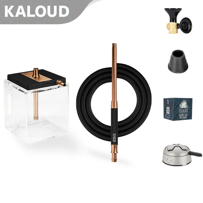Hoob Atom Hookah - Schwarz Bronze