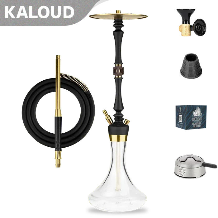 Hoob Mars Pro Shisha - Schwarz Gold