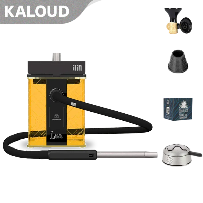 Nano Smoke Hookah - Square Lava