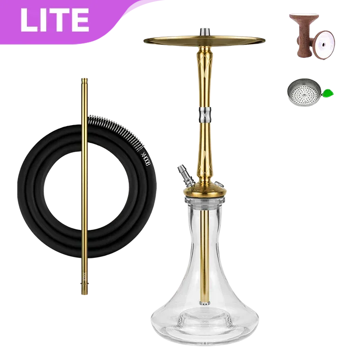 Hoob gehen auf eine Wasserpfeife - Gold