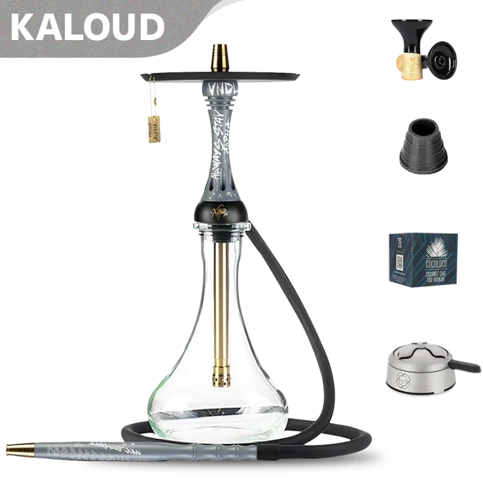 Alpha Hookah X VNDL Set - Nardo Gray
