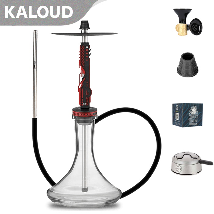 El Bomber YKAP Shisha - Neo Mod Red