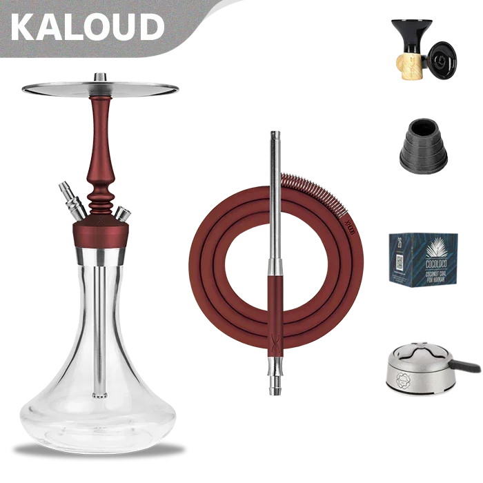 Hoob Mars Mini Pro Shisha - Weinrot