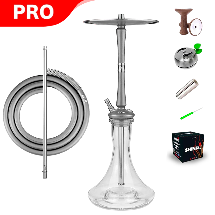 Hoob gehen auf eine Wasserpfeife - Silber