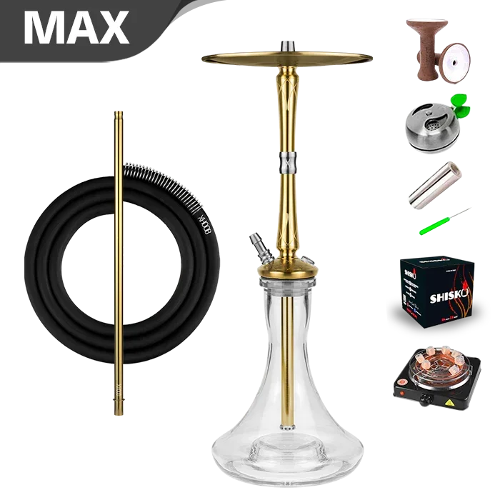 Hoob gehen auf eine Wasserpfeife - Gold