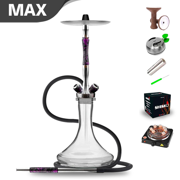 Union Hookah Fibonacci - Oxide Violet