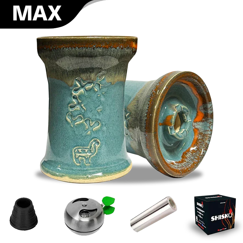 Alpaca Rook Thick Boyz Bowl - Citrus Teal