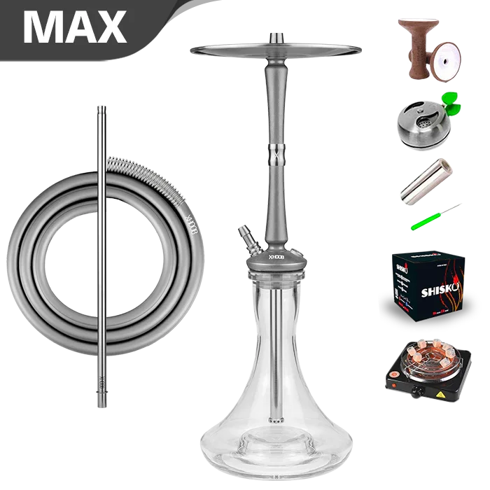 Hoob gehen auf eine Wasserpfeife - Silber