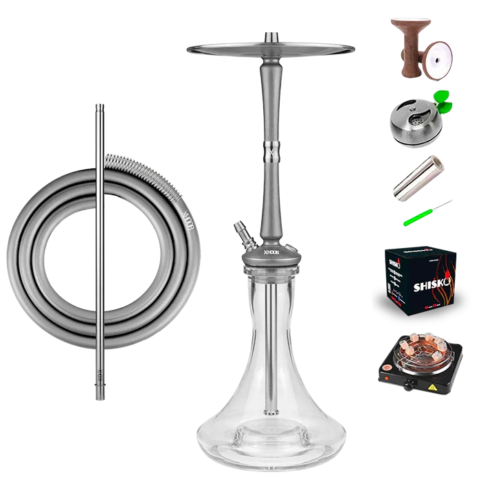 Hoob gehen auf eine Wasserpfeife - Silber