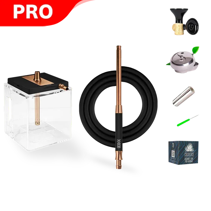 Hoob Atom Hookah - Schwarz Bronze
