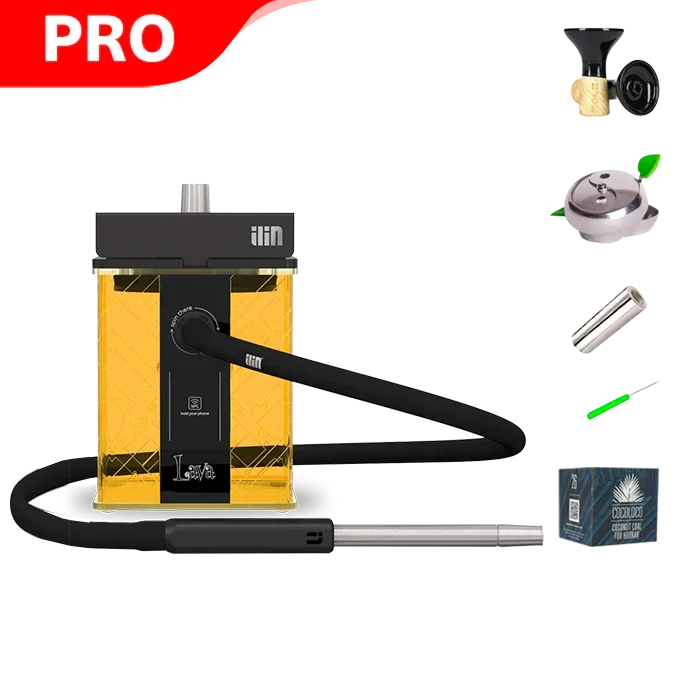 Nano Smoke Hookah - Square Lava