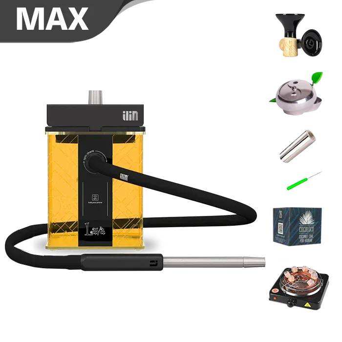 Nano Smoke Hookah - Square Lava