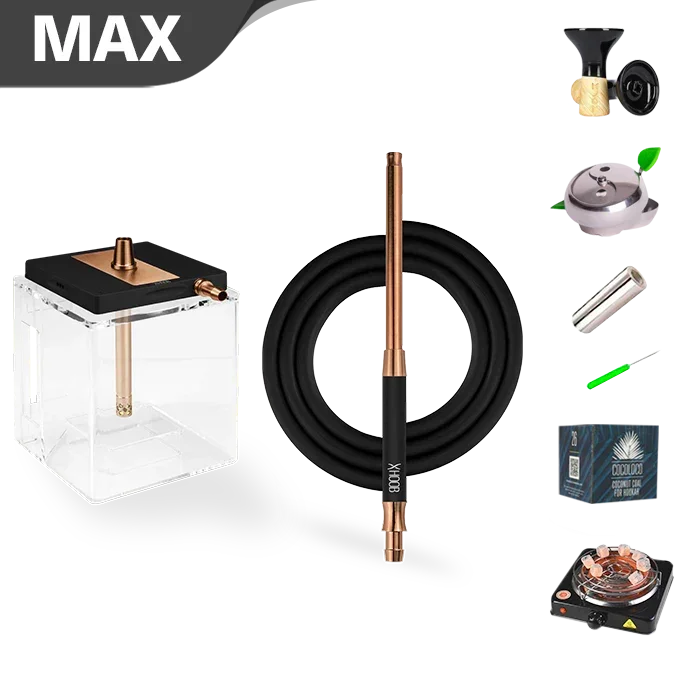 Hoob Atom Hookah - Schwarz Bronze