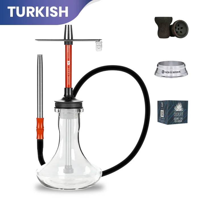Alpha Misha Rebel Hookah - Ferra Red