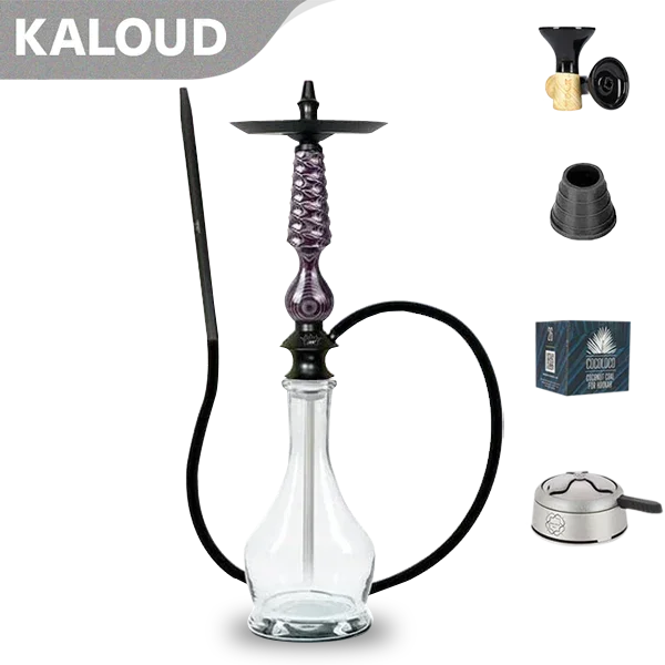 Regal Hookah Cavalier - Purple