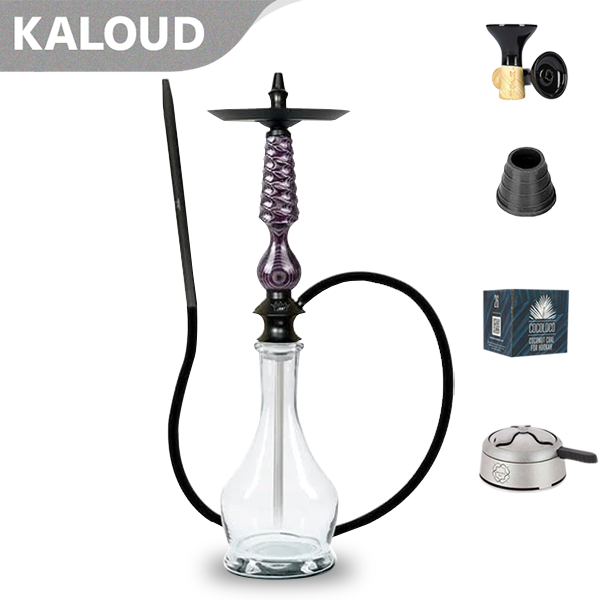 Regal Hookah Cavalier - Purple