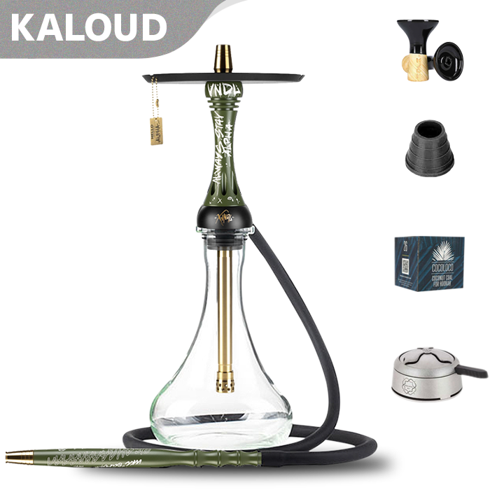 Alpha Hookah X VNDL Set - Olive