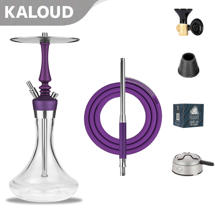 Hoob Mars Mini Pro Hookah - Royal Purple