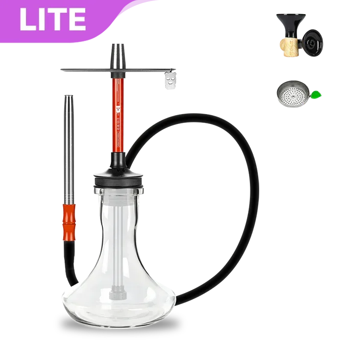 Alpha Misha Rebel Hookah - Ferra Red