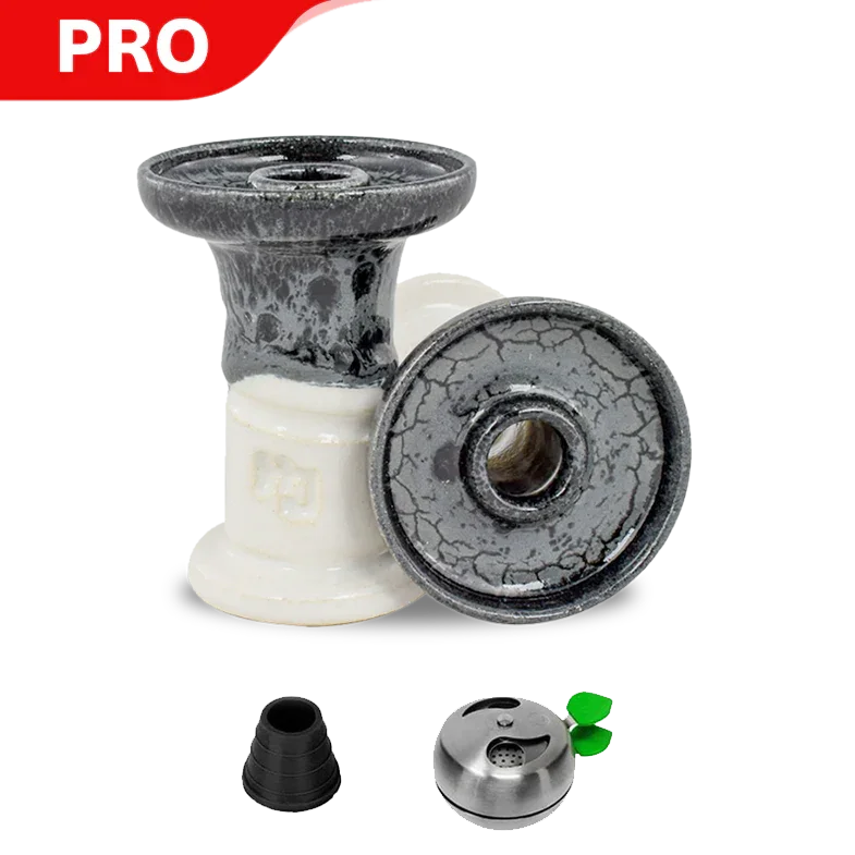 HJ 80 Feet 80 Bowl - Wet Ash over White