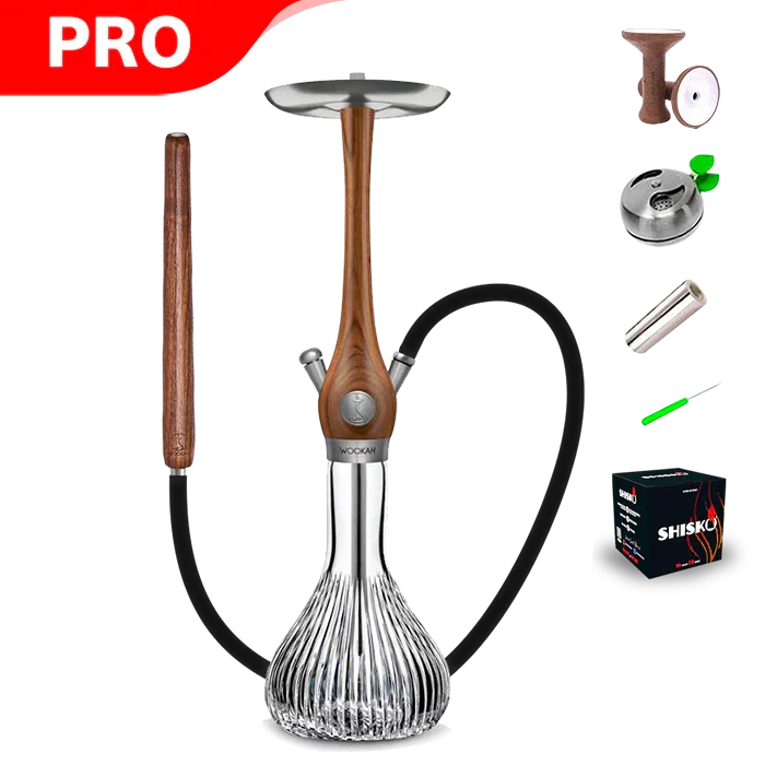 Wookah Walnut Mastercut Onion Hookah