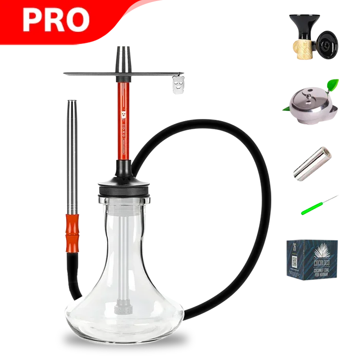 Alpha Misha Rebel Hookah - Ferra Red