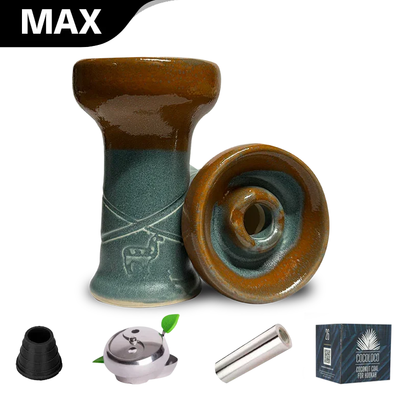 Alpaca Mini Rook Bowl - Orange Denim