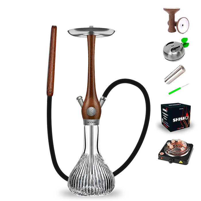 Wookah Merbau Mastercut Onion Hookah