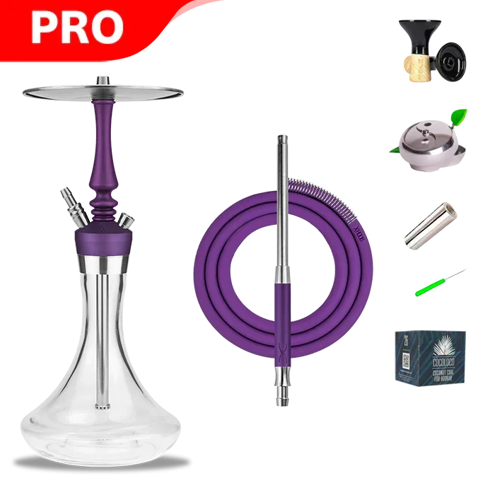 Hoob Mars Mini Pro Hookah - Royal Purple